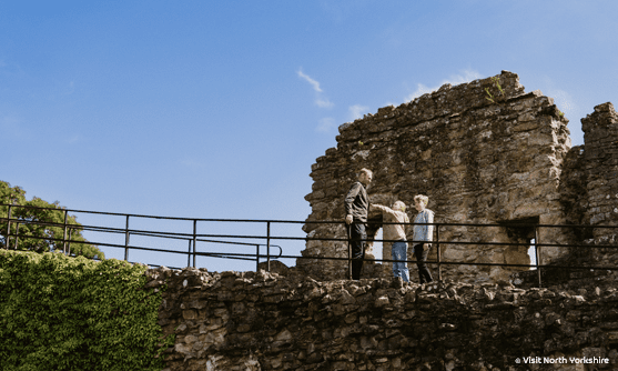 Pickering Castle, North York Moors
